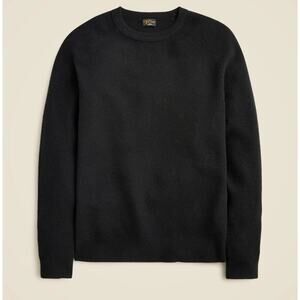 J. Crew Cashmere waffle sweater black XXL